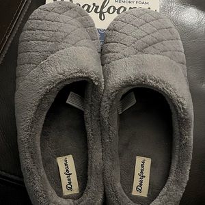 Dearfoams Memory Foam Slippers XL
